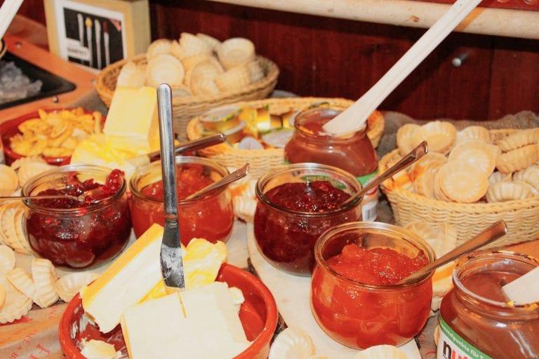 Frühstücksbuffet