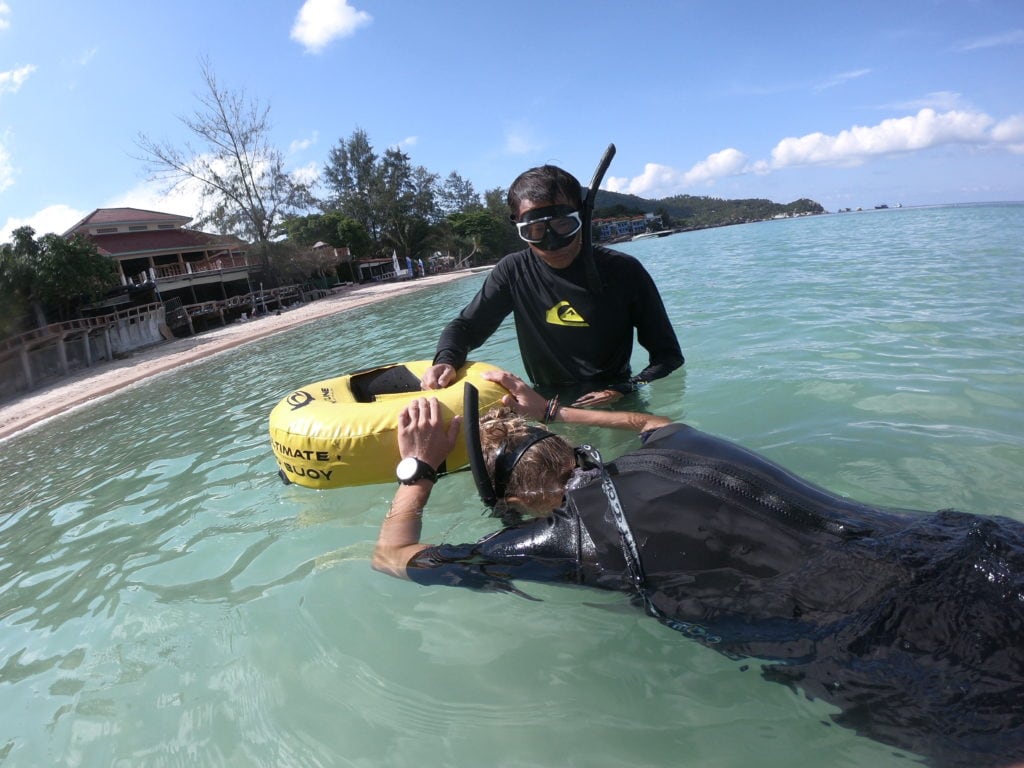 static apnea freediving