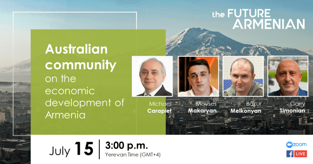 The second meeting with the Australian Armenian Community on the economic development of Armenia (Goal 8)