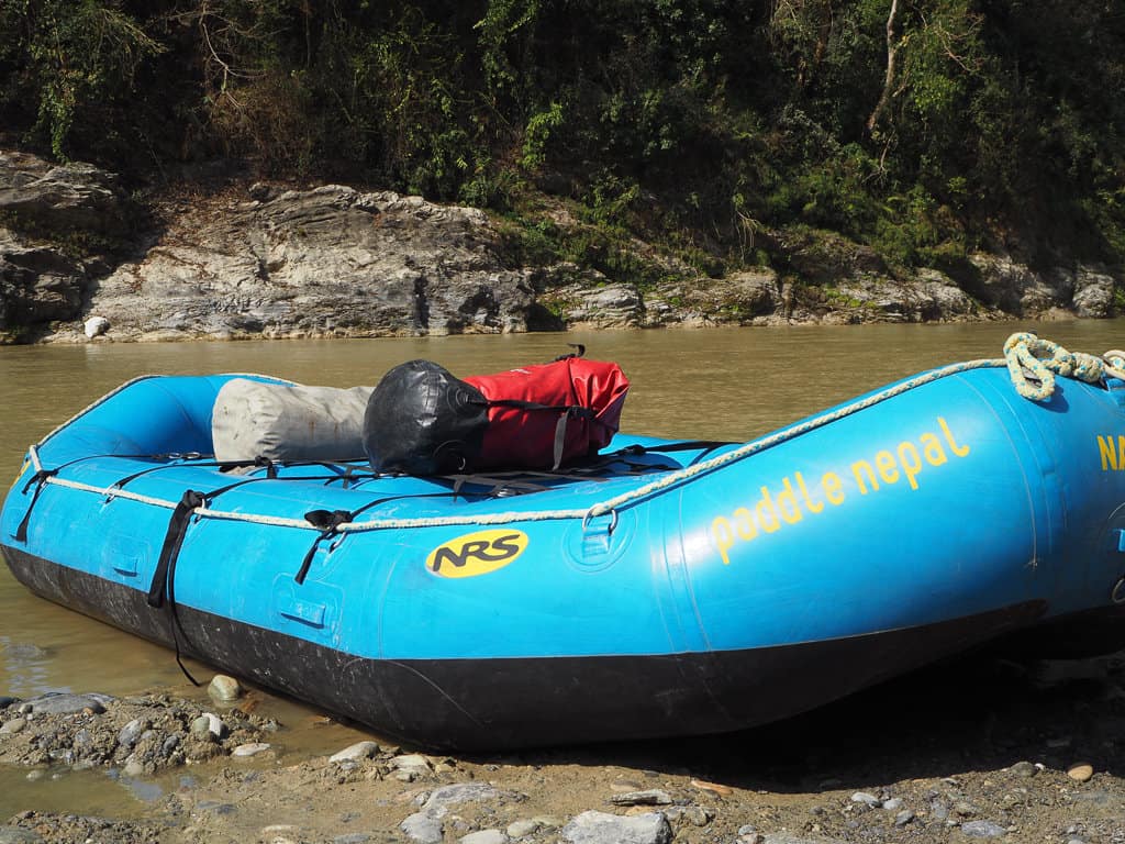 Rafting in Pokhara, Nepal