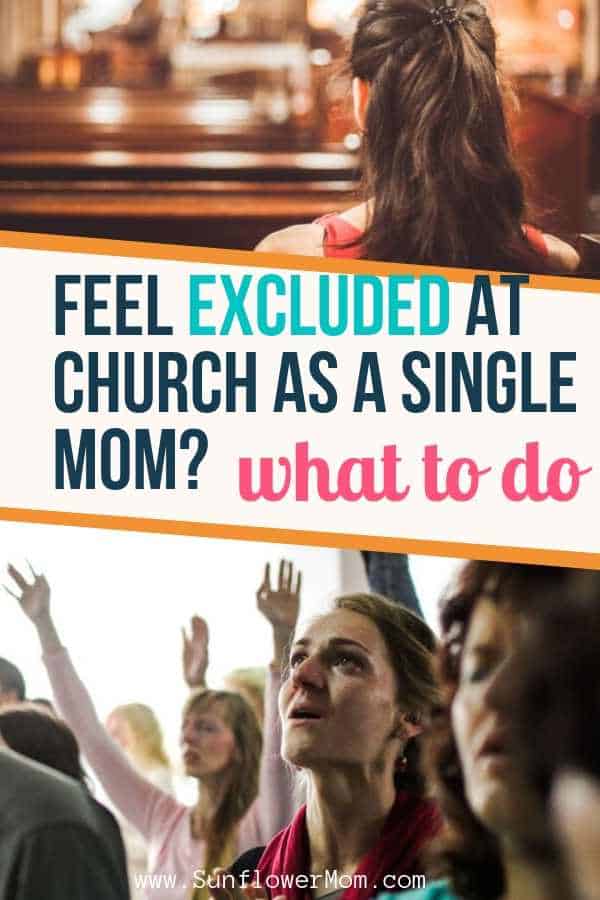 Feeling excluded at church? It\'s no secret church can be hard but you can make friends at church and it is where you belong. Get inspiration and tips on how to beat isolation within the church. #jesus #christian #sunflowermom