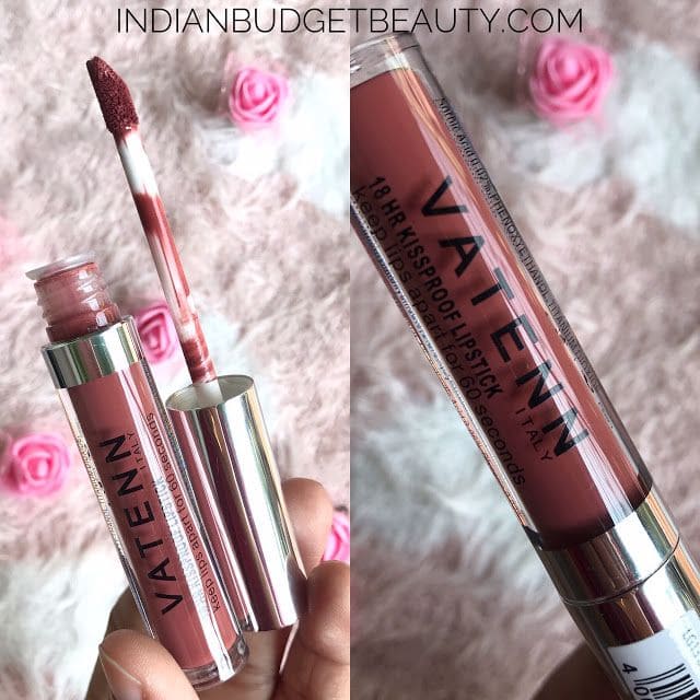 VATENN Italy 18 HR Kissproof Lipstick (Blushing Apricot) REVIEW VATENN Italy Cosmetics Review