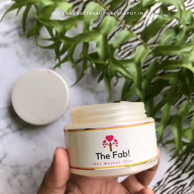 IMG 4385 The Fab 100x Washed Ghee Moisturizer Review