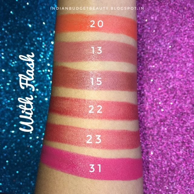 IMG 8097 Nelf USA 9 to 6 Lipstick Swatches