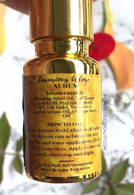 IMG 9273 luxurious adore aurum 24K gold serum review