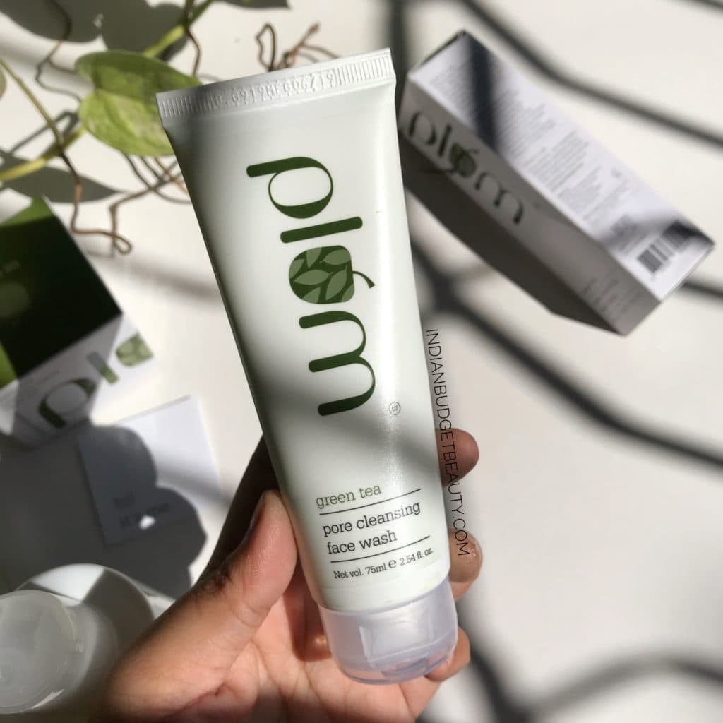 plum green tea pore cleansing face wash review plum green tea pore cleansing face wash review