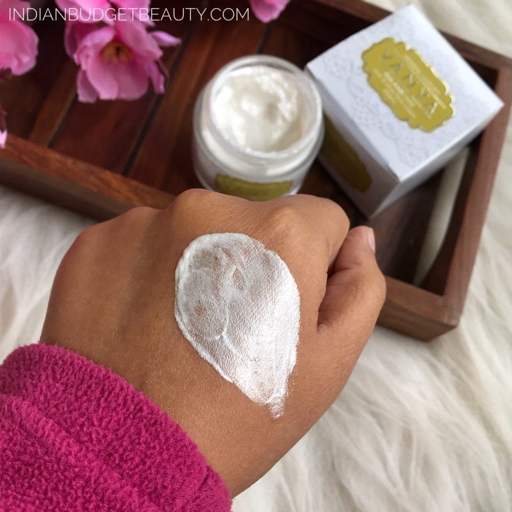 vanya herbals rose and olive face cream review 4 vanya rose and olive cream