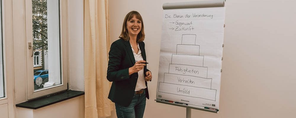 Seminar Flipchart Seminarsituation am Flipchart