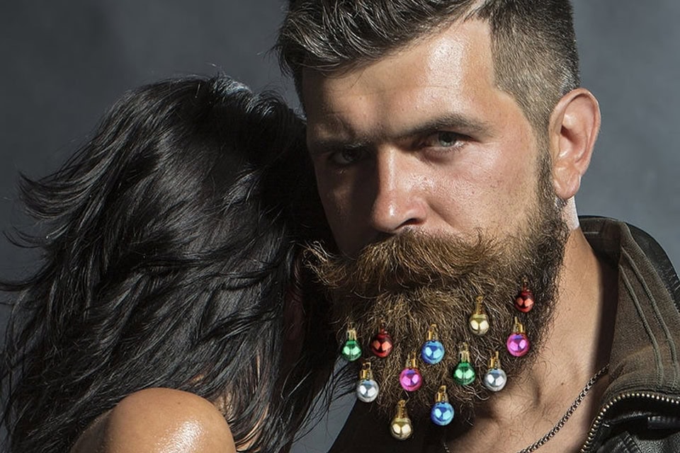 Decorate your beard this holiday season with BeardNaments