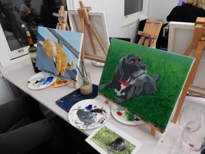 paint and sip workshops in Melbourne