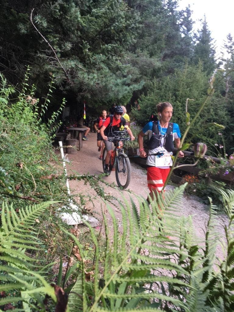 Kurz vor dem Ziel - Bikecam