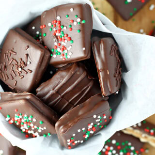 3 Ingredient Mock Butterfinger Bars