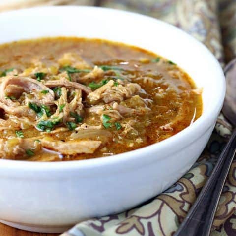 Slow Cooker Pork Chili Verde