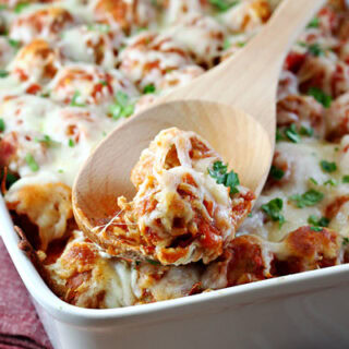 Meatball Sub Casserole