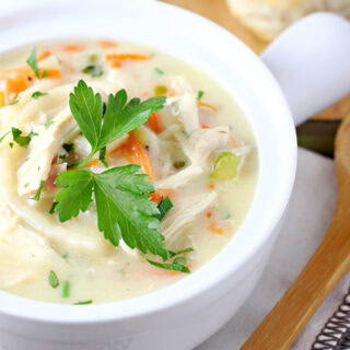 Creamy Chicken Noodle Soup