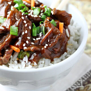 Easy Slow Cooker Mongolian Beef