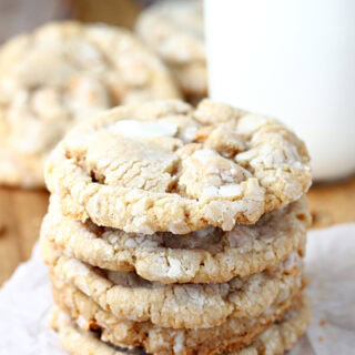 Butterscotch Spice Crinkle Cookies