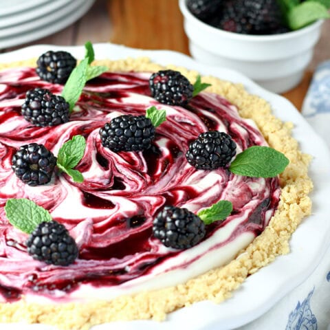 Blackberry Lemonade Pie
