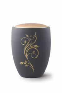 Edition Sevilla, Samton graphit, florales Ornament, Keramik