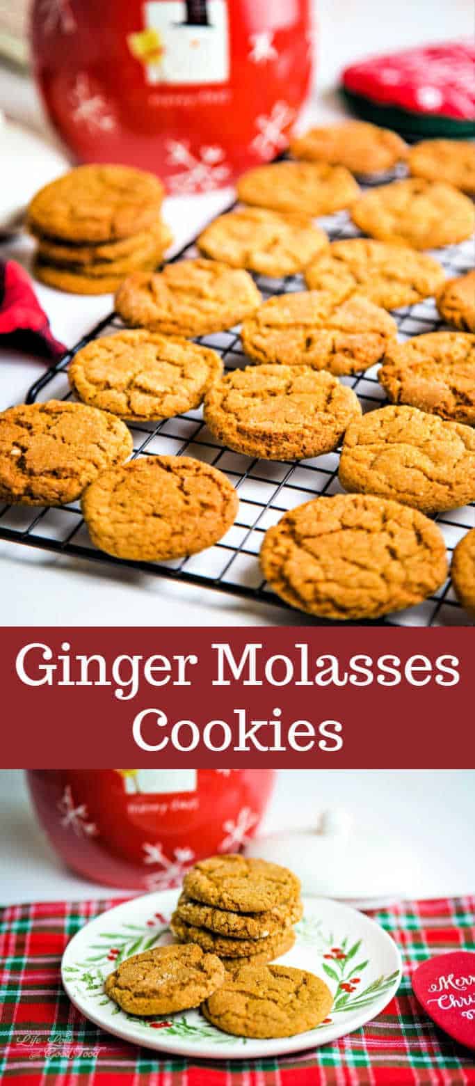 Crispy on the outside and chewy on the inside, these rolled and shaped cookies are spiced with ginger, cinnamon, and molasses for a tasty, homey treat that's not overly sweet.