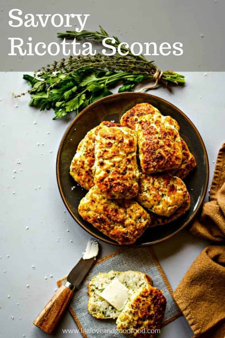 Savory Ricotta Scones Life, Love, and Good Food