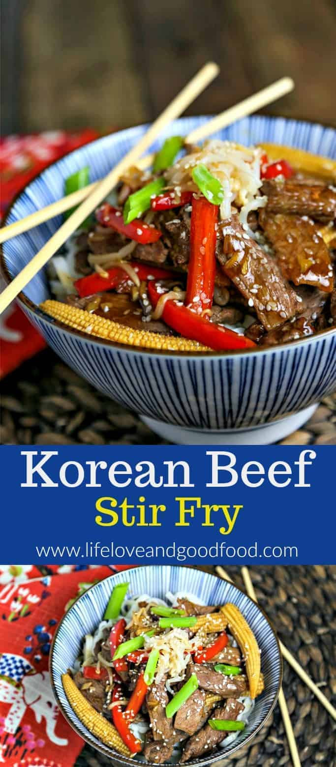 Korean Beef Stir Fry | Life, Love, and Good Food