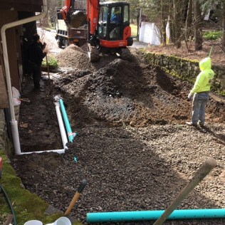 surface and subsurface drainage systems