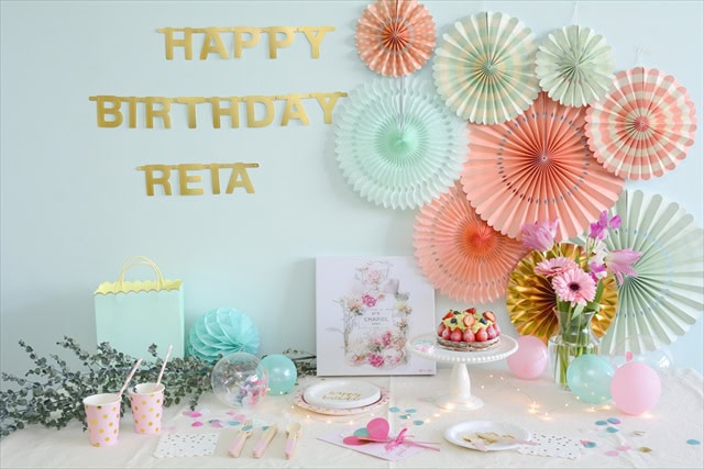 Floral Birthday Party – フローラルバースデイパーティー