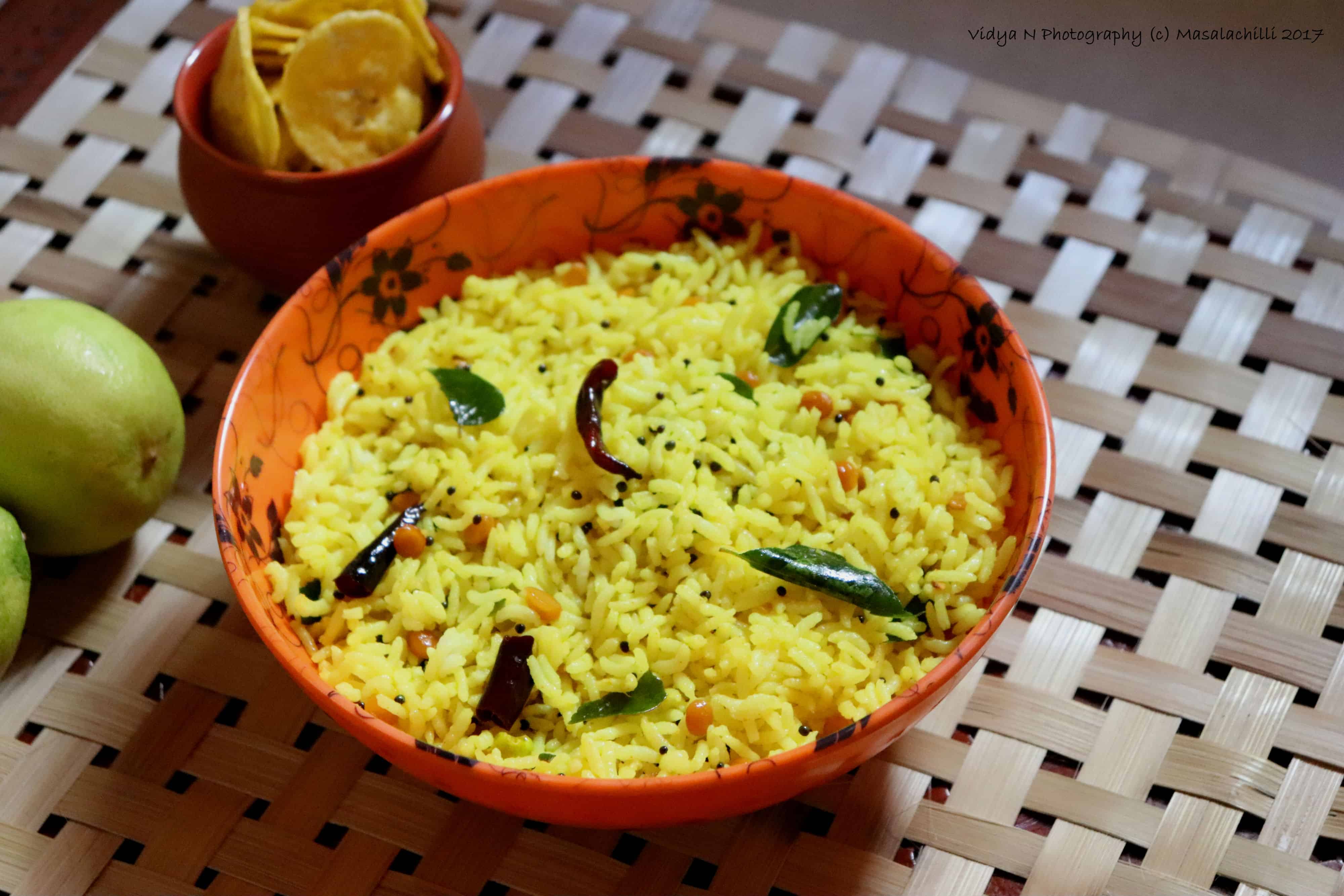 Lemon Rice / Variety Rice / Kalavai Sadam