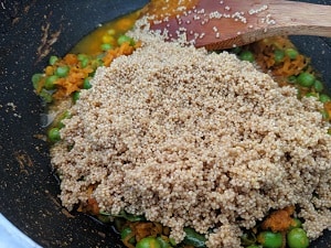 Foxtail Millet or Thinai upma recipe