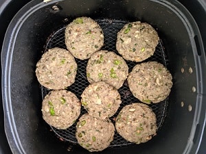 Bake the cutlets in air fryer