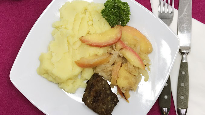 Beitragsbild Leber mit Apfel und Zwiebeln