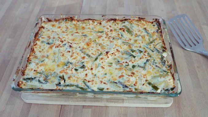 Beitragsbild Kartoffel-Spargel-Auflauf Spargel-Kartoffel-Auflauf mit zweierlei Käse