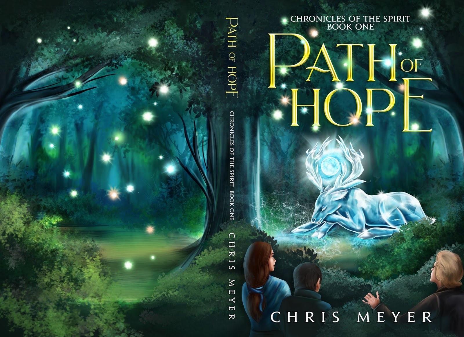 Path of Hope by Chris Meyer as an example of children's book cover design with nostalgic style