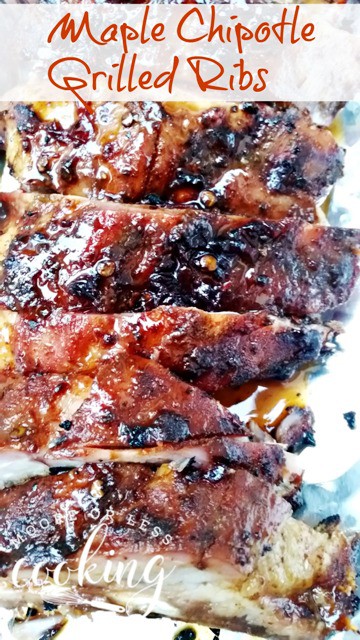 Maple Chipotle Grilled Ribs