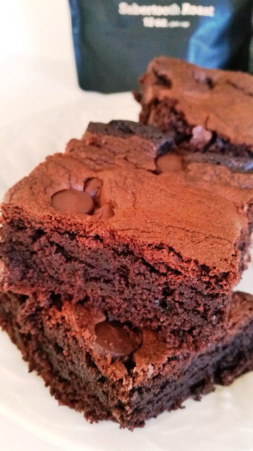 Caveman Mocha Chocolate Brownies