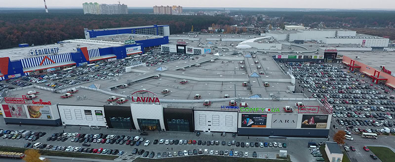 NAI Ukraine: Более 500 000 людей посетили Lavina Mall за последнюю неделю 2017 года