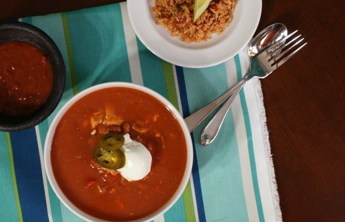 easy chicken tortilla soup recipe feature