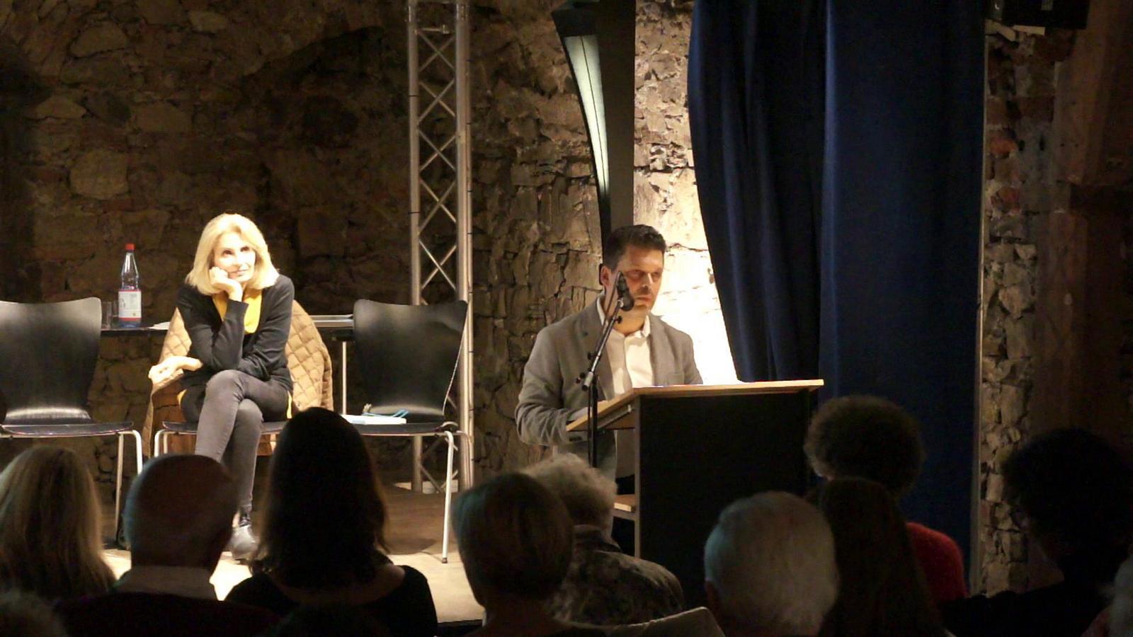 Demetrio Paolin liest aus seiner Erzählung "Piombo (un'autobiografia)"