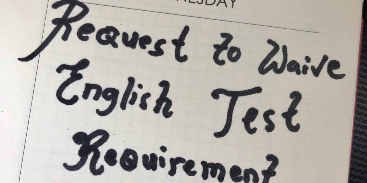 How To Waive Cno English Proficiency Requirement Nurse List