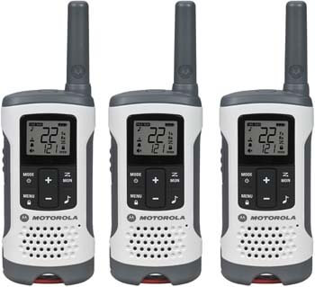 4. Motorola T260TP Talkabout Radio