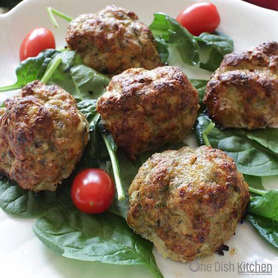 Turkey Meatballs For One | One Dish Kitchen