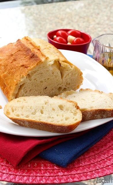 bread for caprese toasts | one dish kitchen