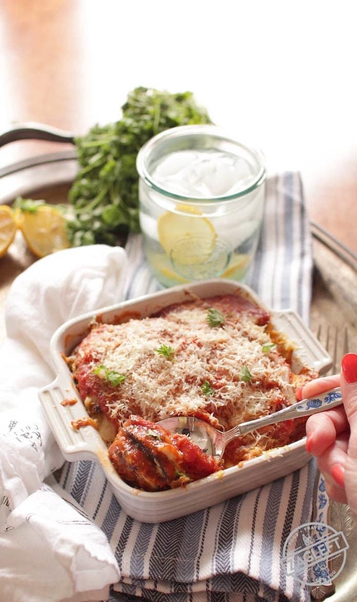 Eggplant Parmesan | One Dish Kitchen