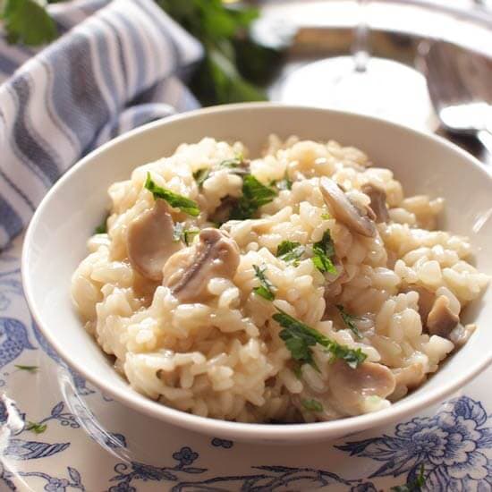 Risotto For One | onedishkitchen.com