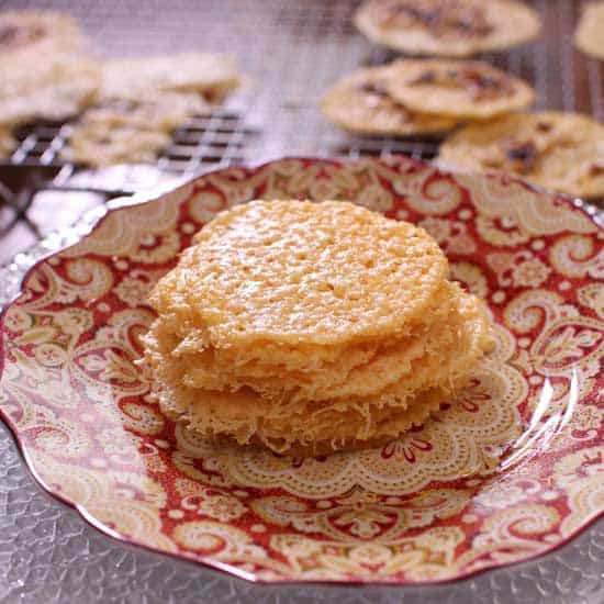Parmesan Cheese Crisps | One Dish Kitchen | Game Day Recipes