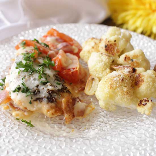 Caprese Chicken For One | One Dish Kitchen