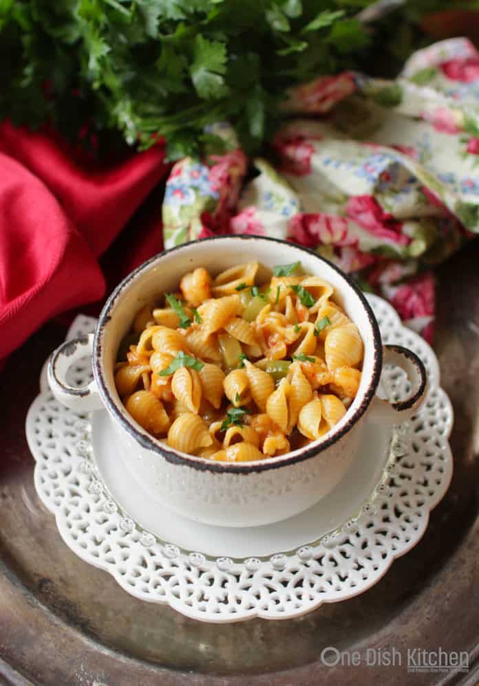 crawfish pasta | one dish kitchen