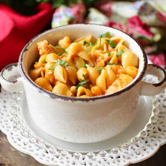 Crawfish Pasta | One Dish Kitchen
