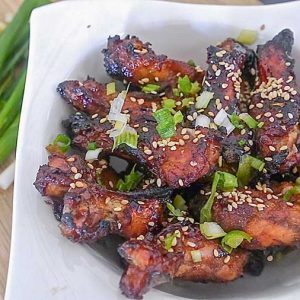 Honey Ginger Chicken Wings